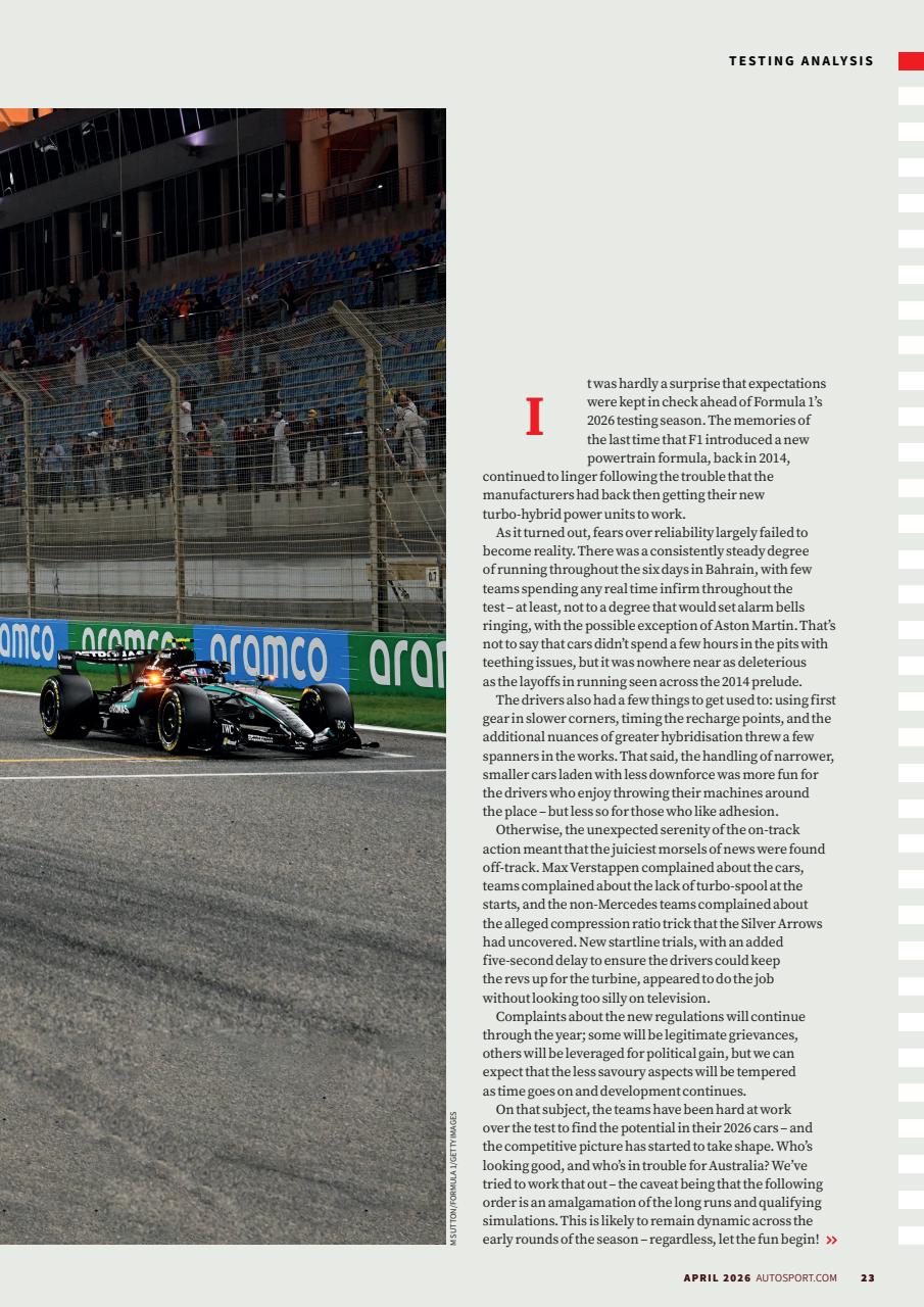 Autosport Preview Pages