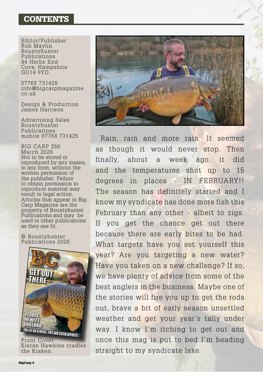 Big Carp Magazine Preview Pages