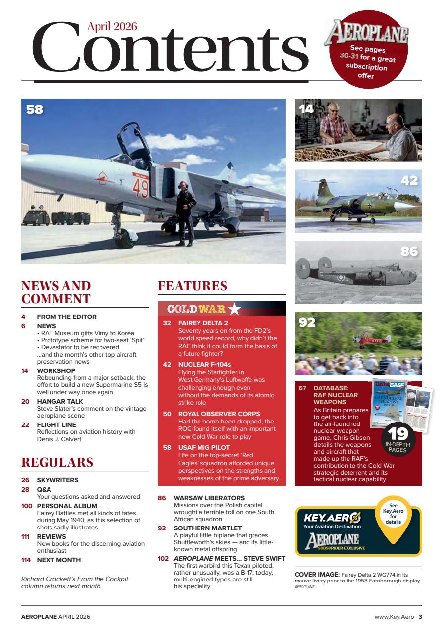 Aeroplane Preview Pages