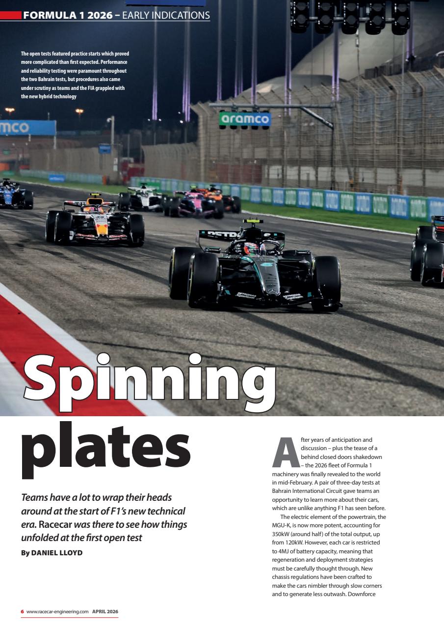 Racecar Engineering Preview Pages