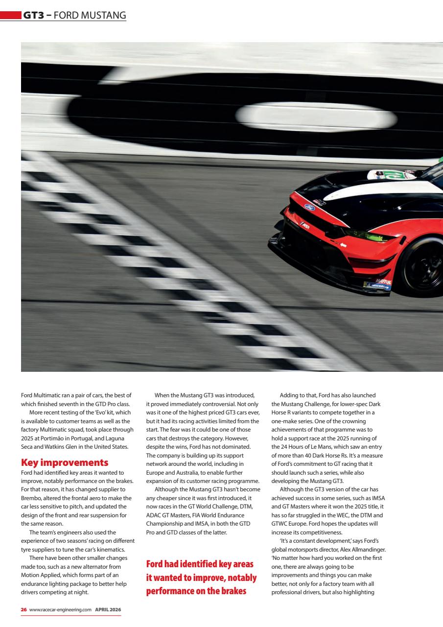 Racecar Engineering Preview Pages