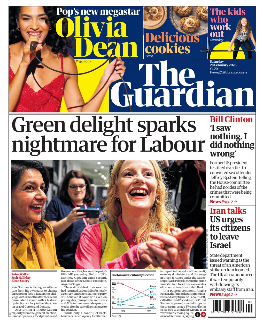 The Guardian Newspaper Preview Pages