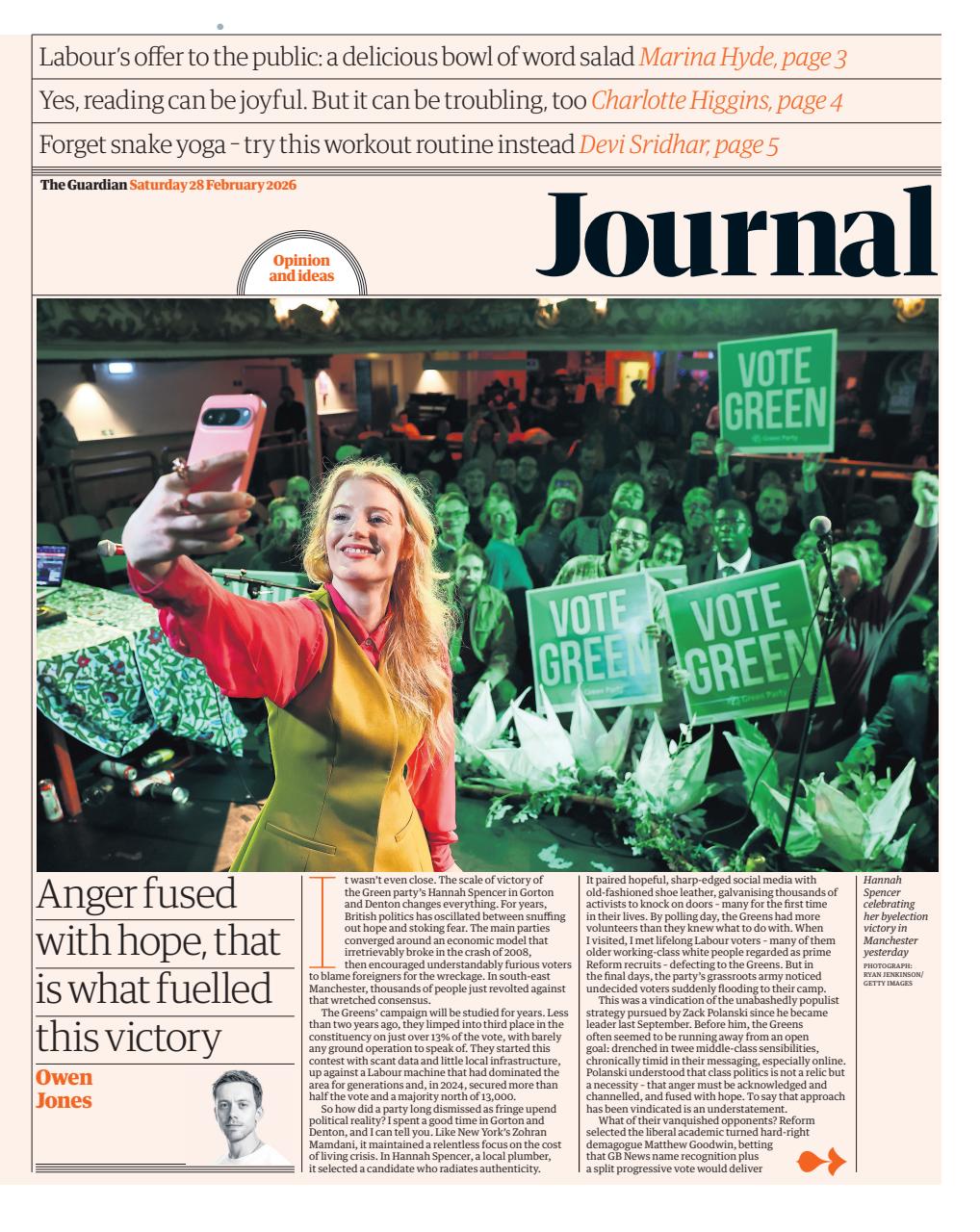 The Guardian Newspaper Preview Pages