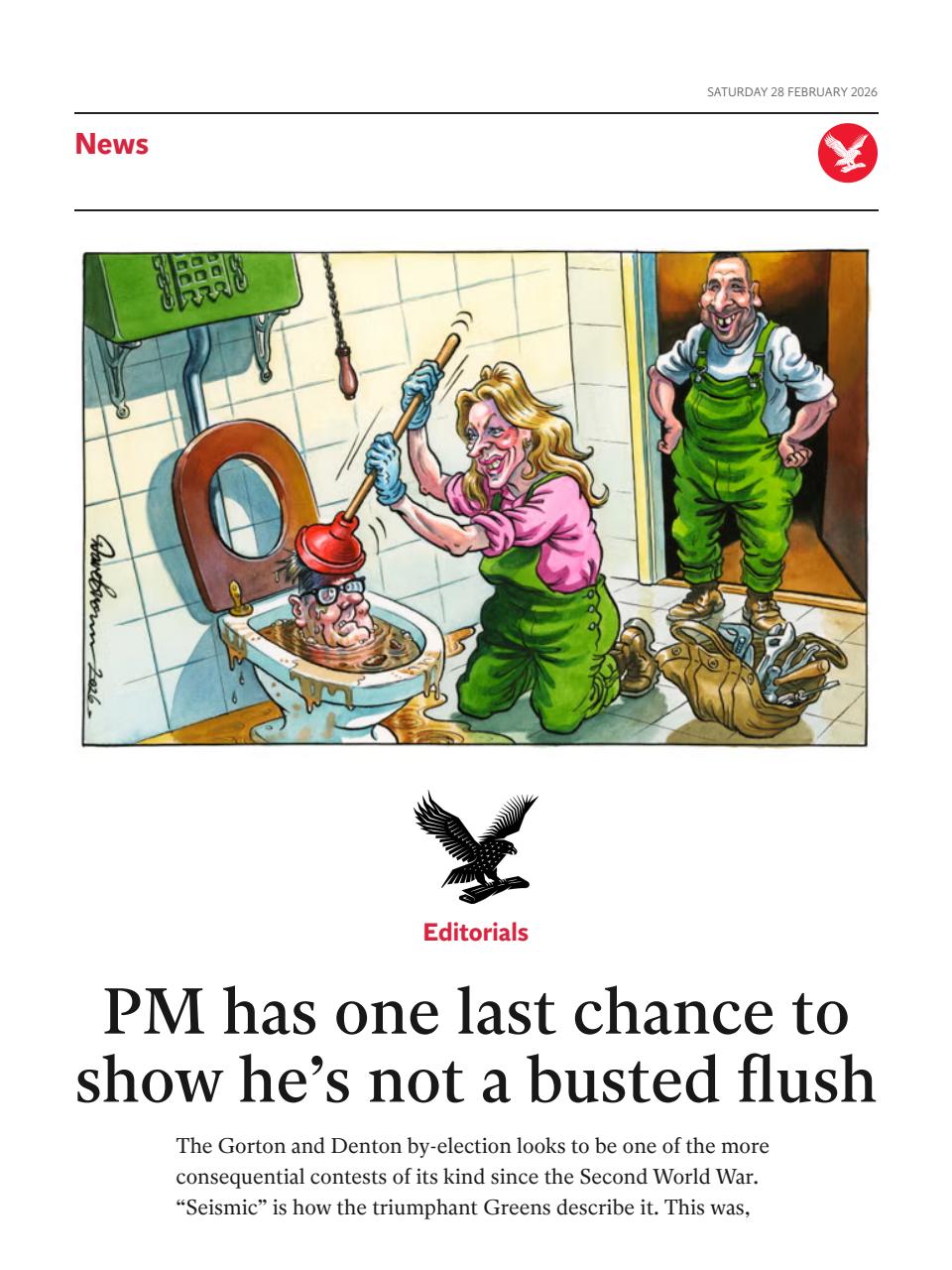 The Independent Daily Edition Newspaper Preview Pages