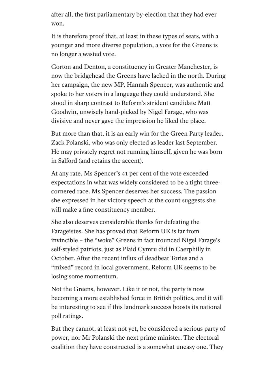 The Independent Daily Edition Newspaper Preview Pages