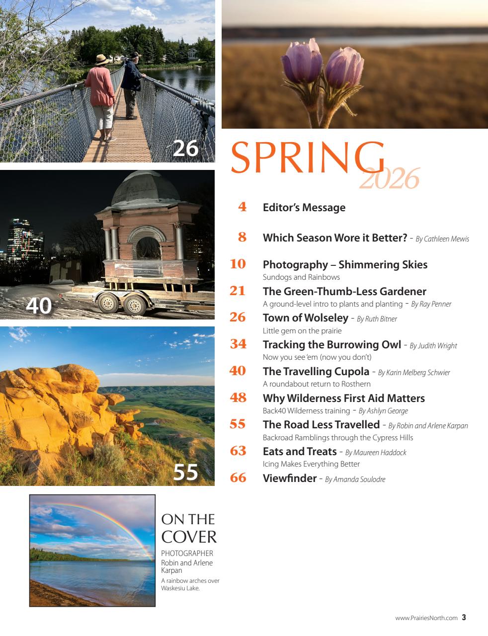 Prairies North Magazine Preview Pages