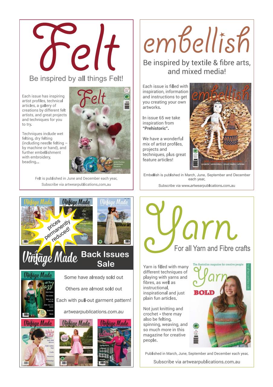 Textile Fibre Forum Preview Pages