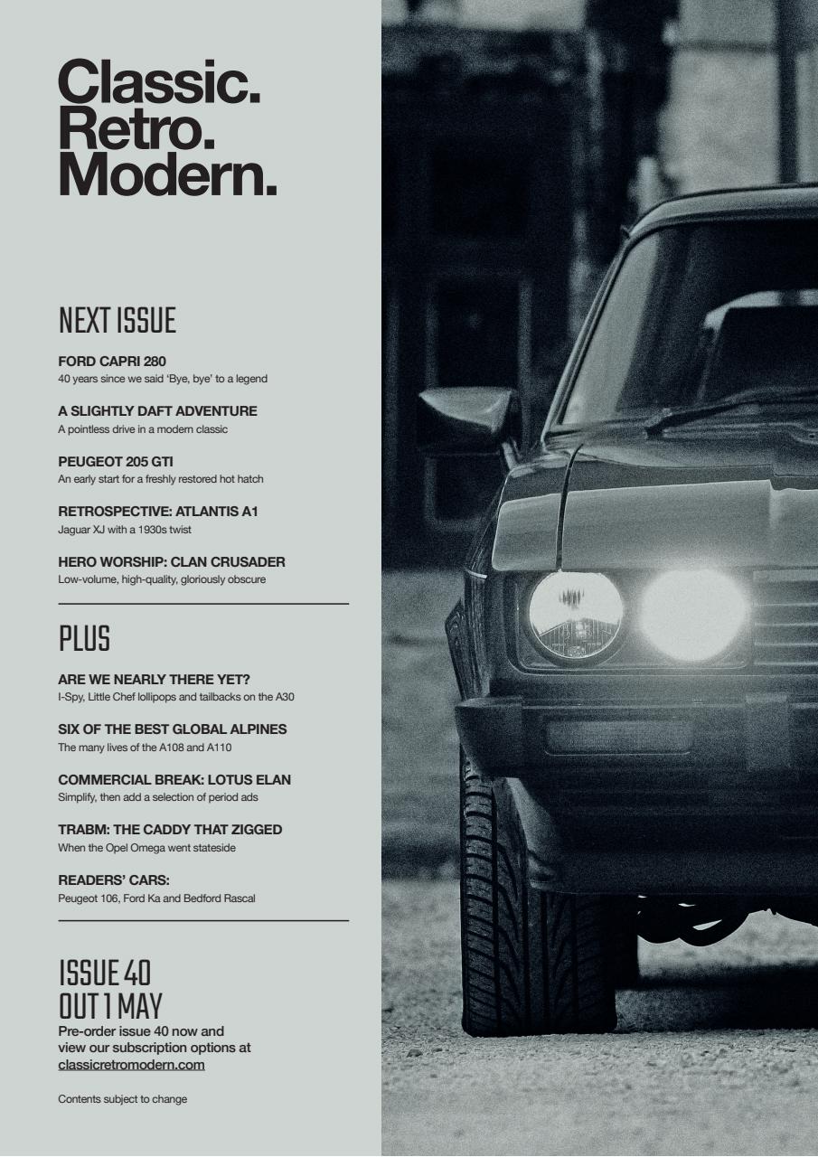 Classic Retro Modern Magazine Preview Pages