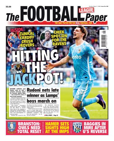 The Football League Paper issue 1st March 2026