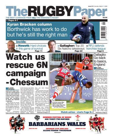 The Rugby Paper issue 1-Mar-2026