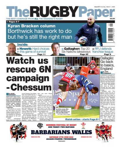 The Rugby Paper issue 