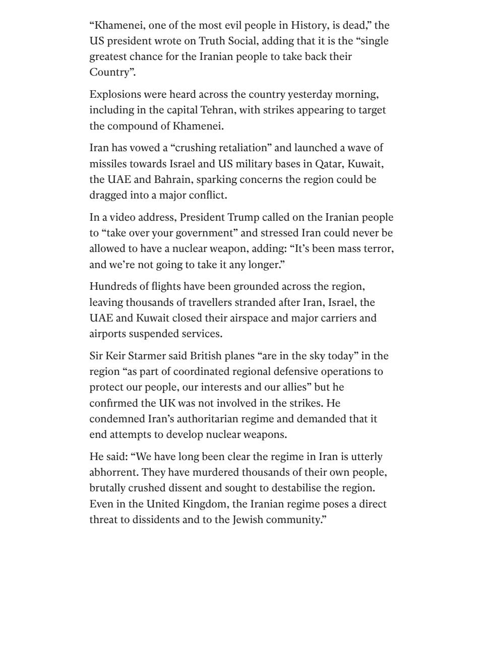 The Independent Daily Edition Newspaper Preview Pages