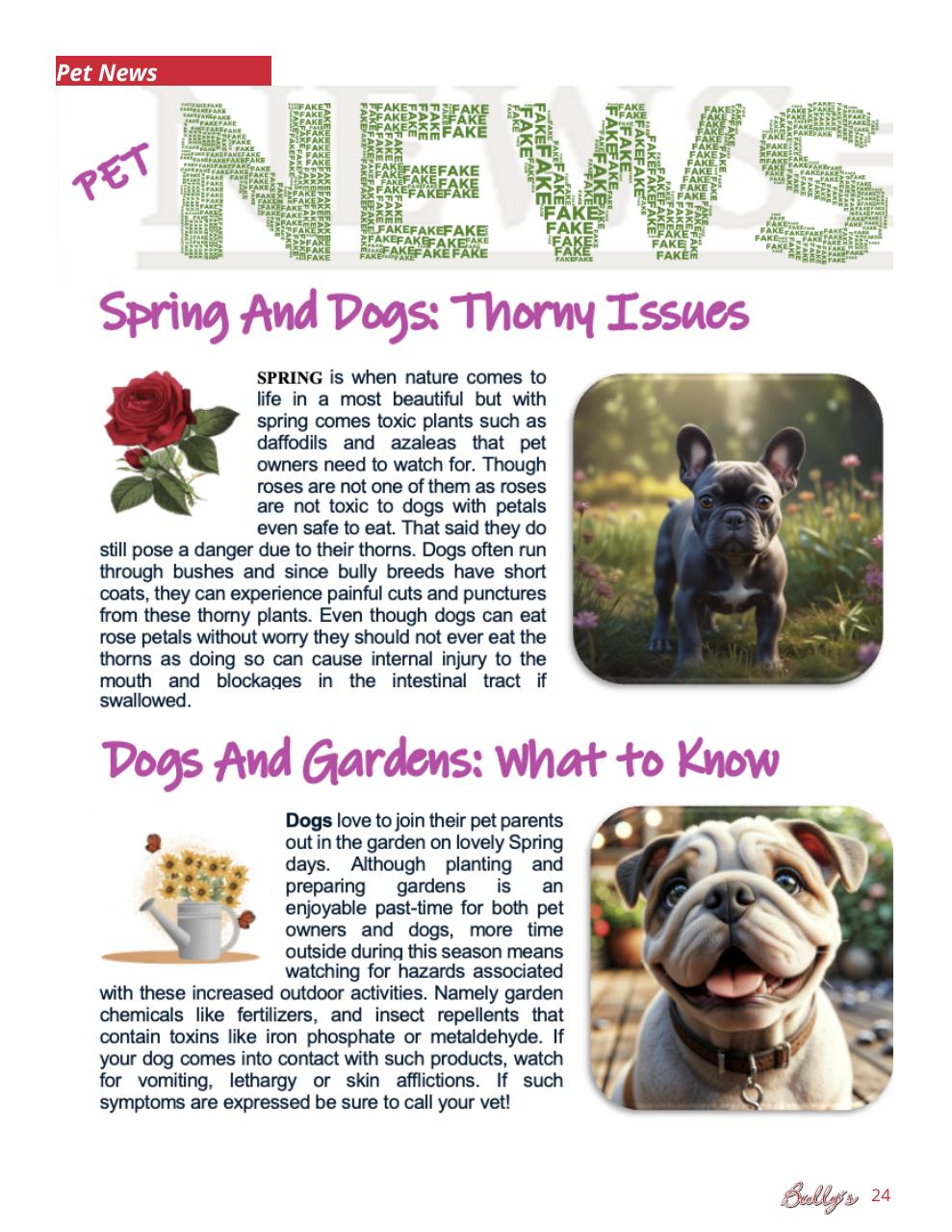 Bully’s - The Bulldog Magazine Preview Pages