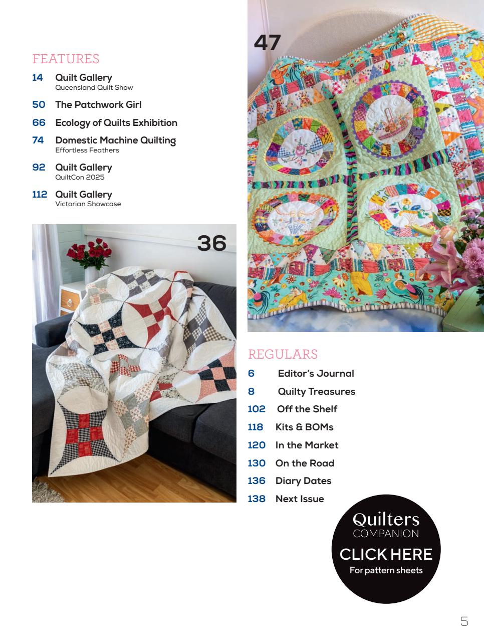 Quilters Companion Preview Pages