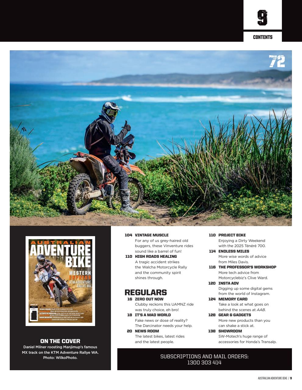 Australian Adventure Bike Preview Pages