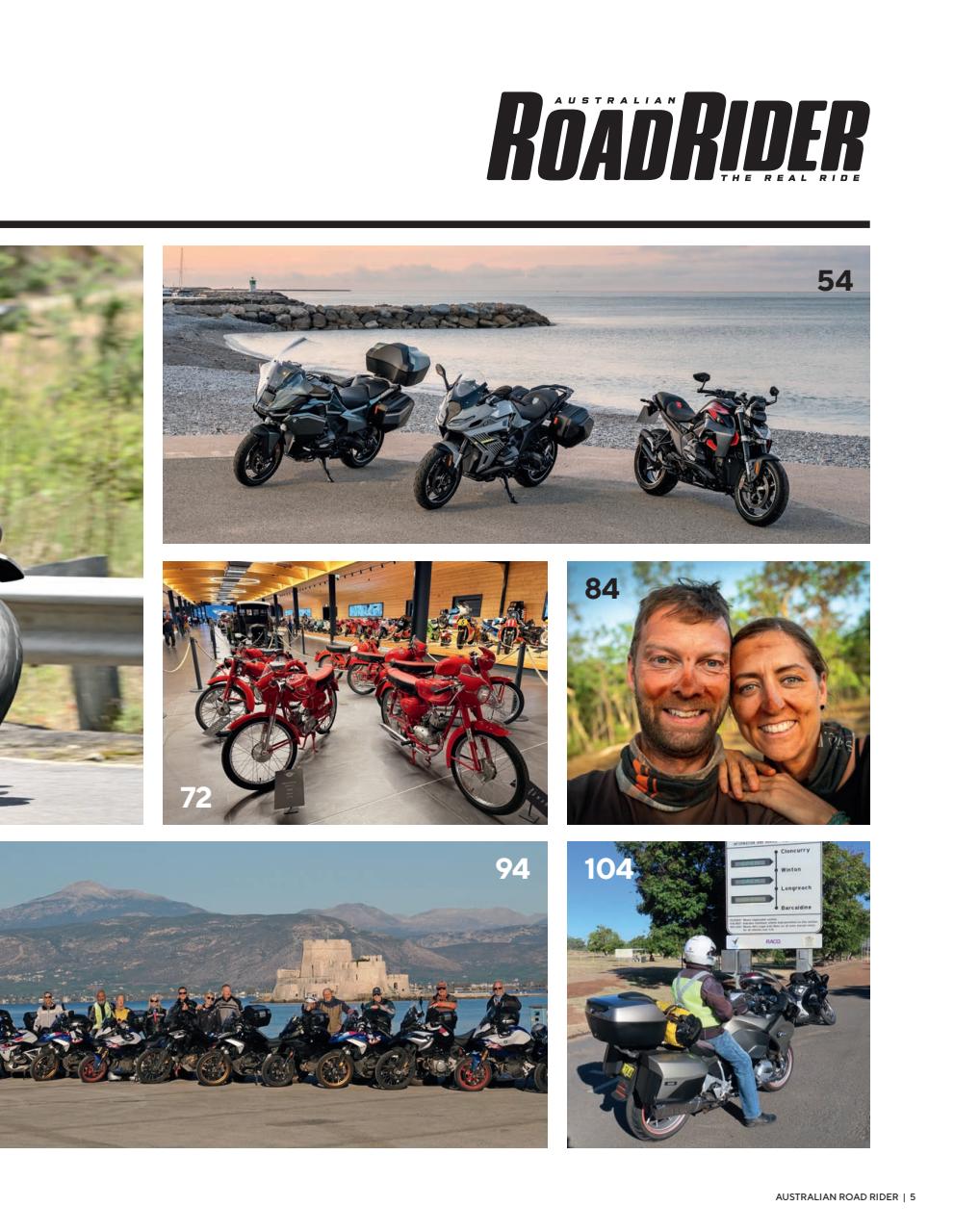Australian Road Rider Preview Pages