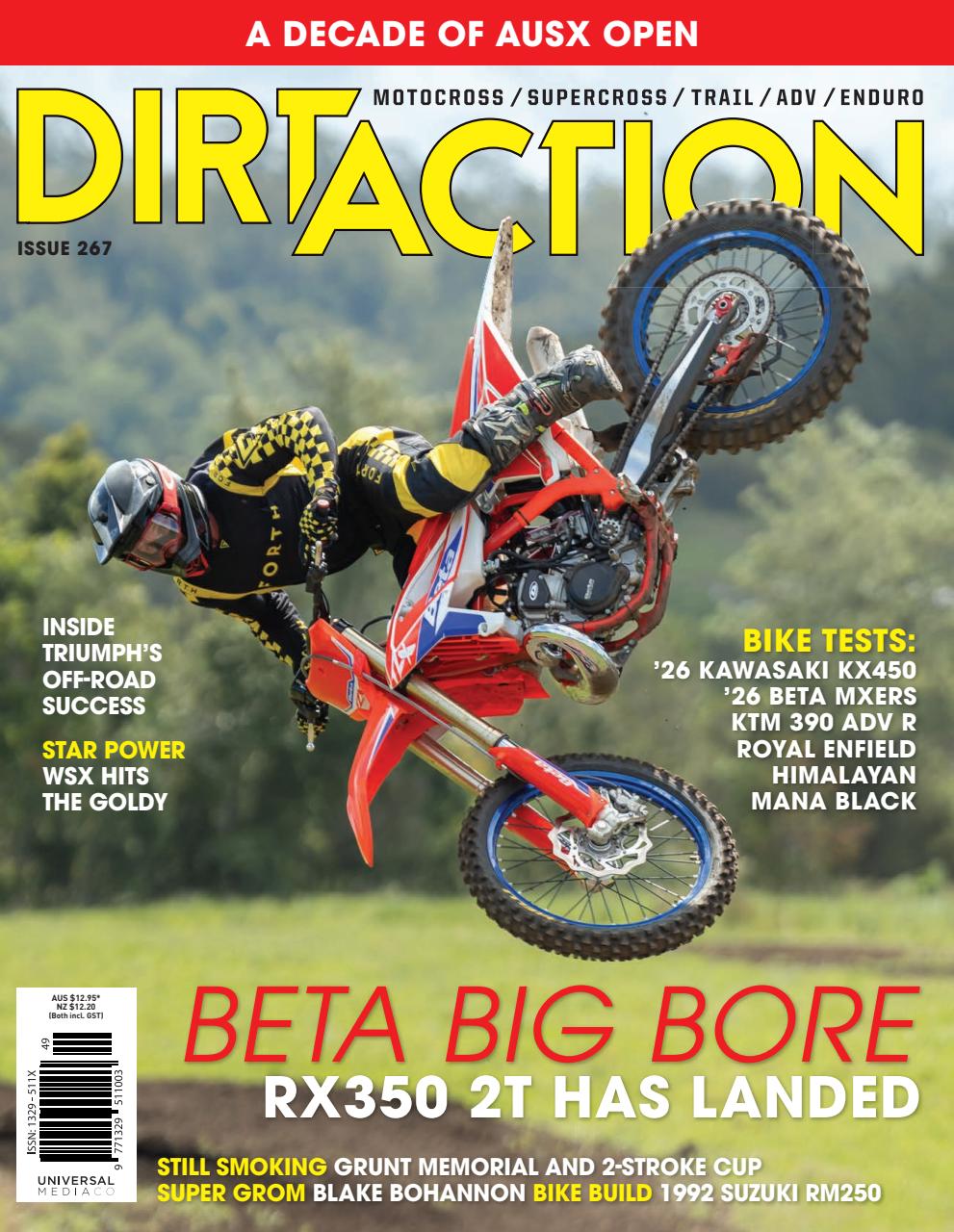 Dirt Action Preview Pages