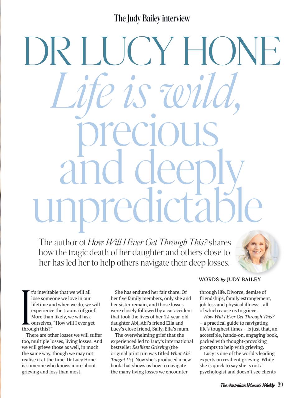 Australian Women's Weekly NZ Preview Pages