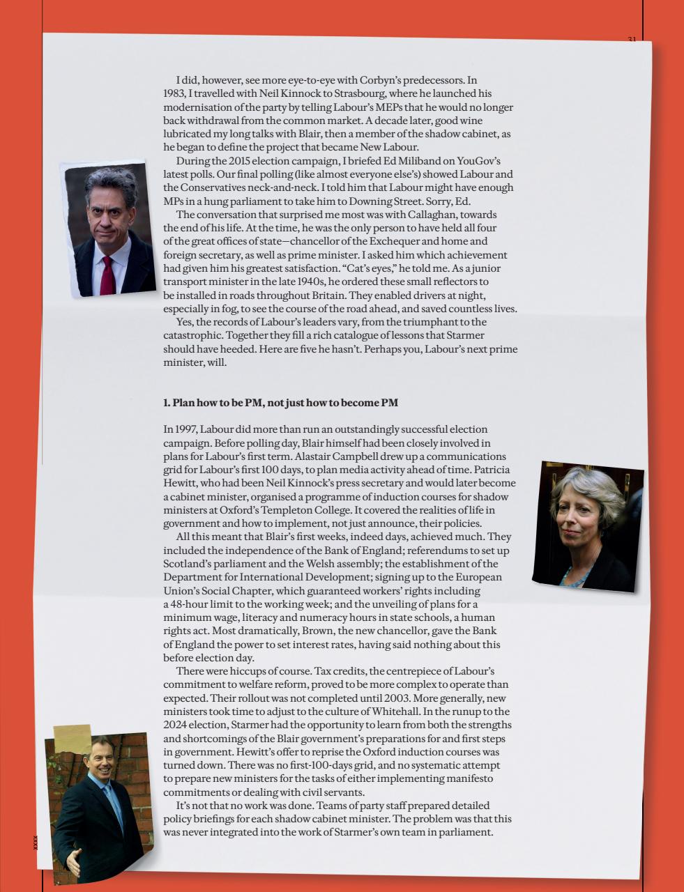 Prospect Magazine Preview Pages