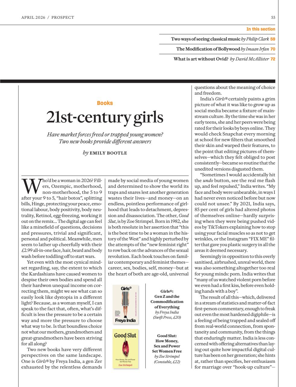 Prospect Magazine Preview Pages