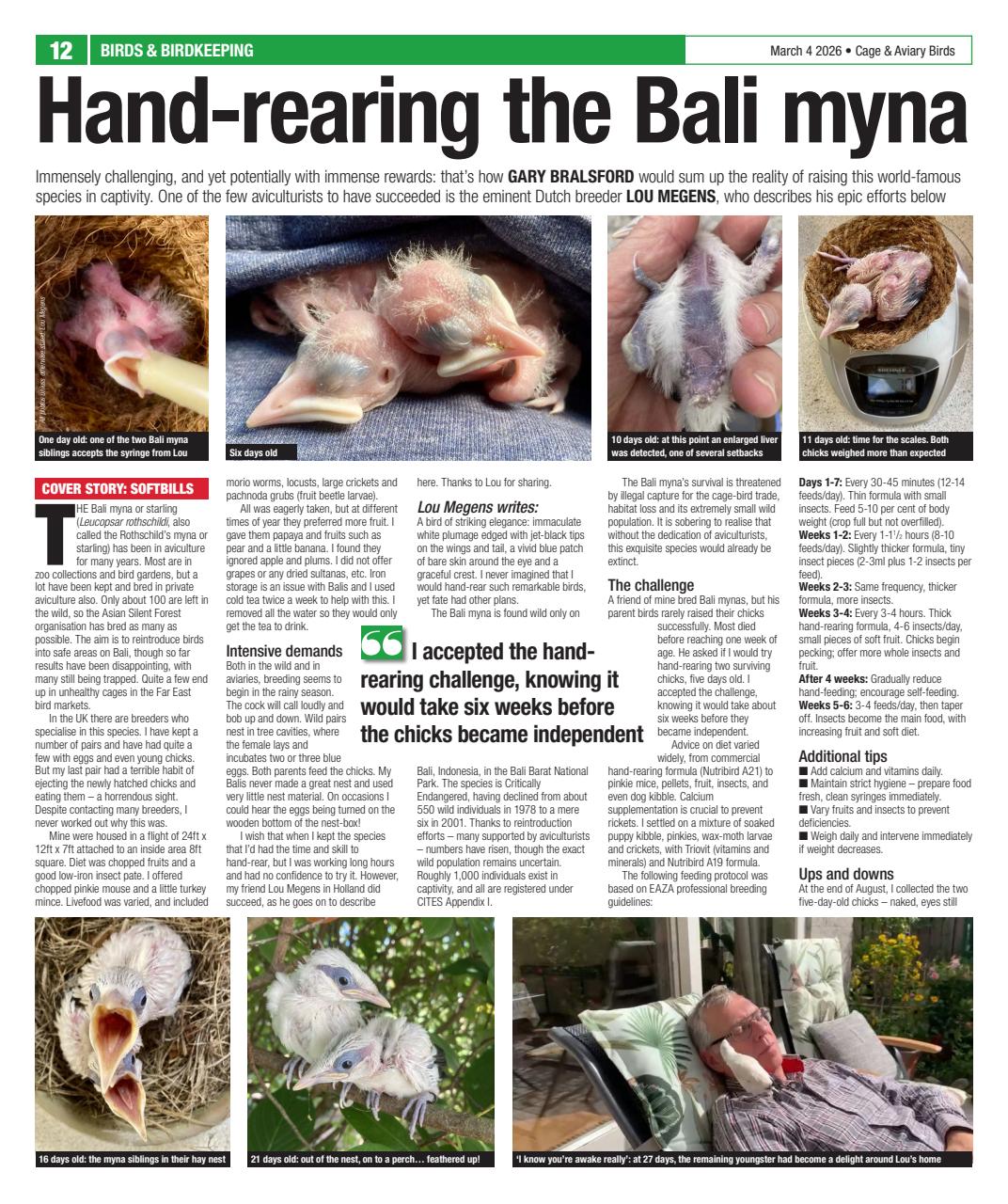 Cage & Aviary Birds Preview Pages