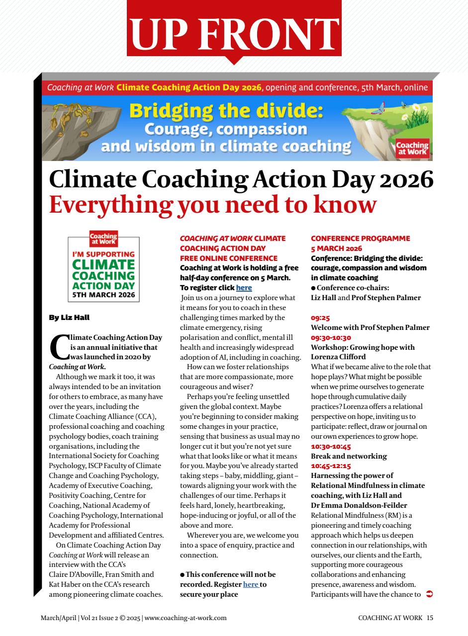 Coaching at Work Preview Pages