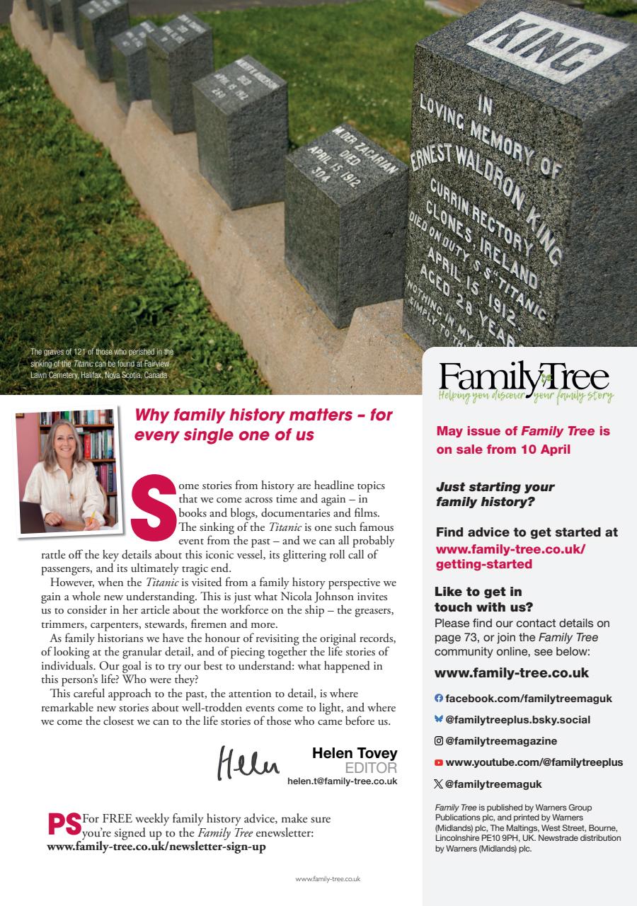 Family Tree Preview Pages