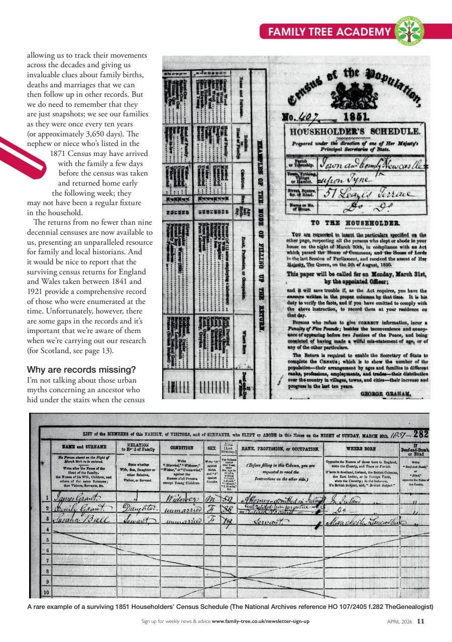 Family Tree Preview Pages
