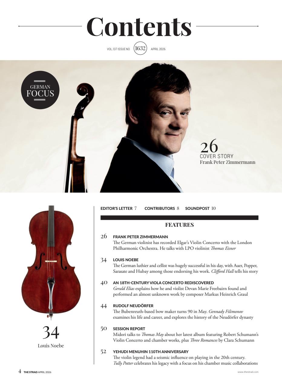 The Strad Preview Pages
