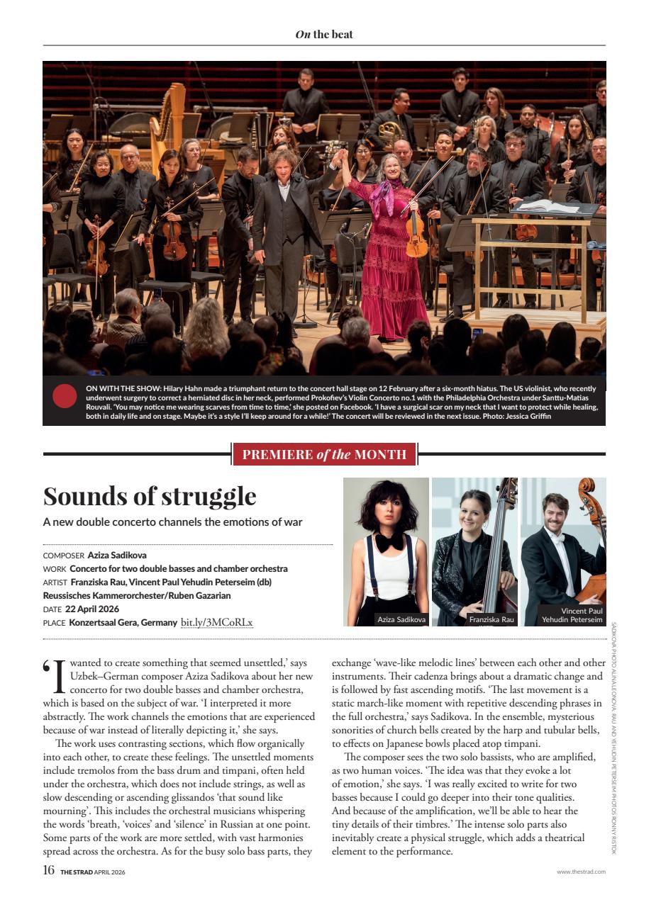 The Strad Preview Pages