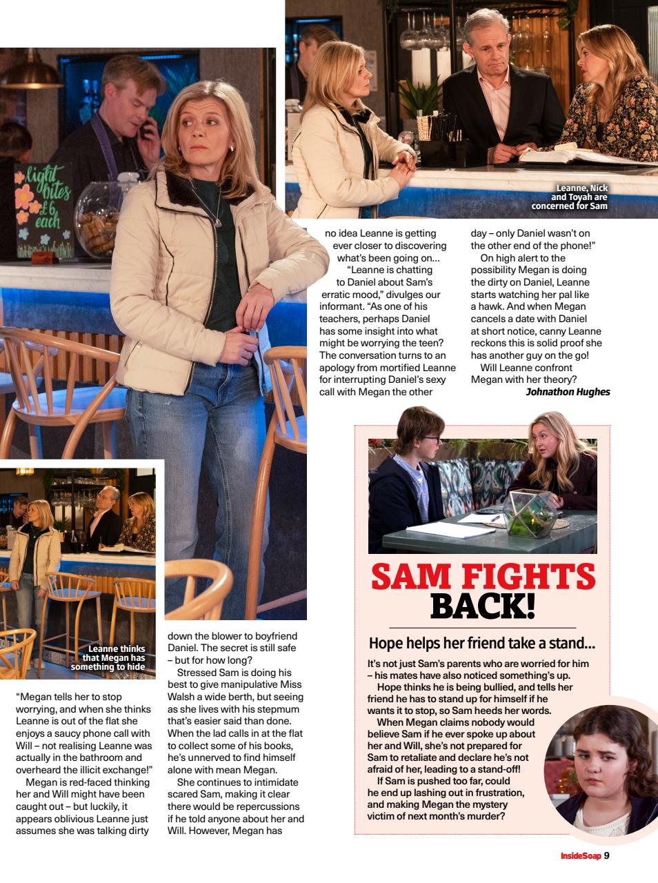 Inside Soap Preview Pages