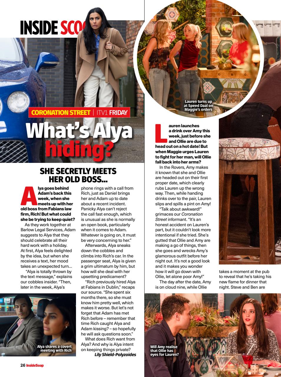 Inside Soap Preview Pages