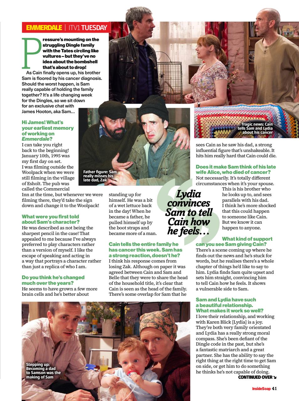 Inside Soap Preview Pages