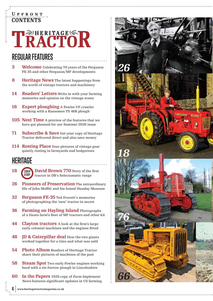 Classic Tractor Preview Pages