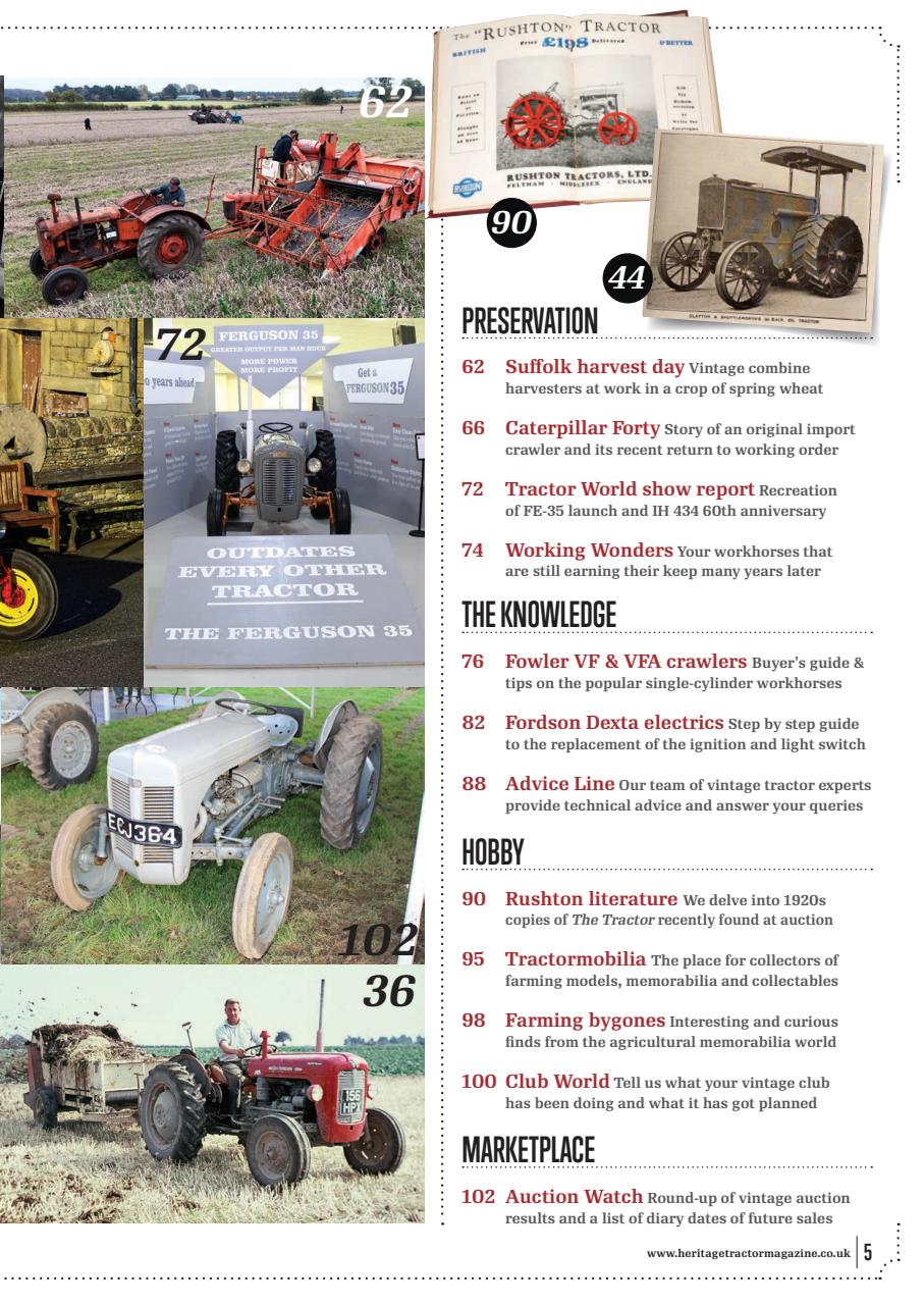 Classic Tractor Preview Pages
