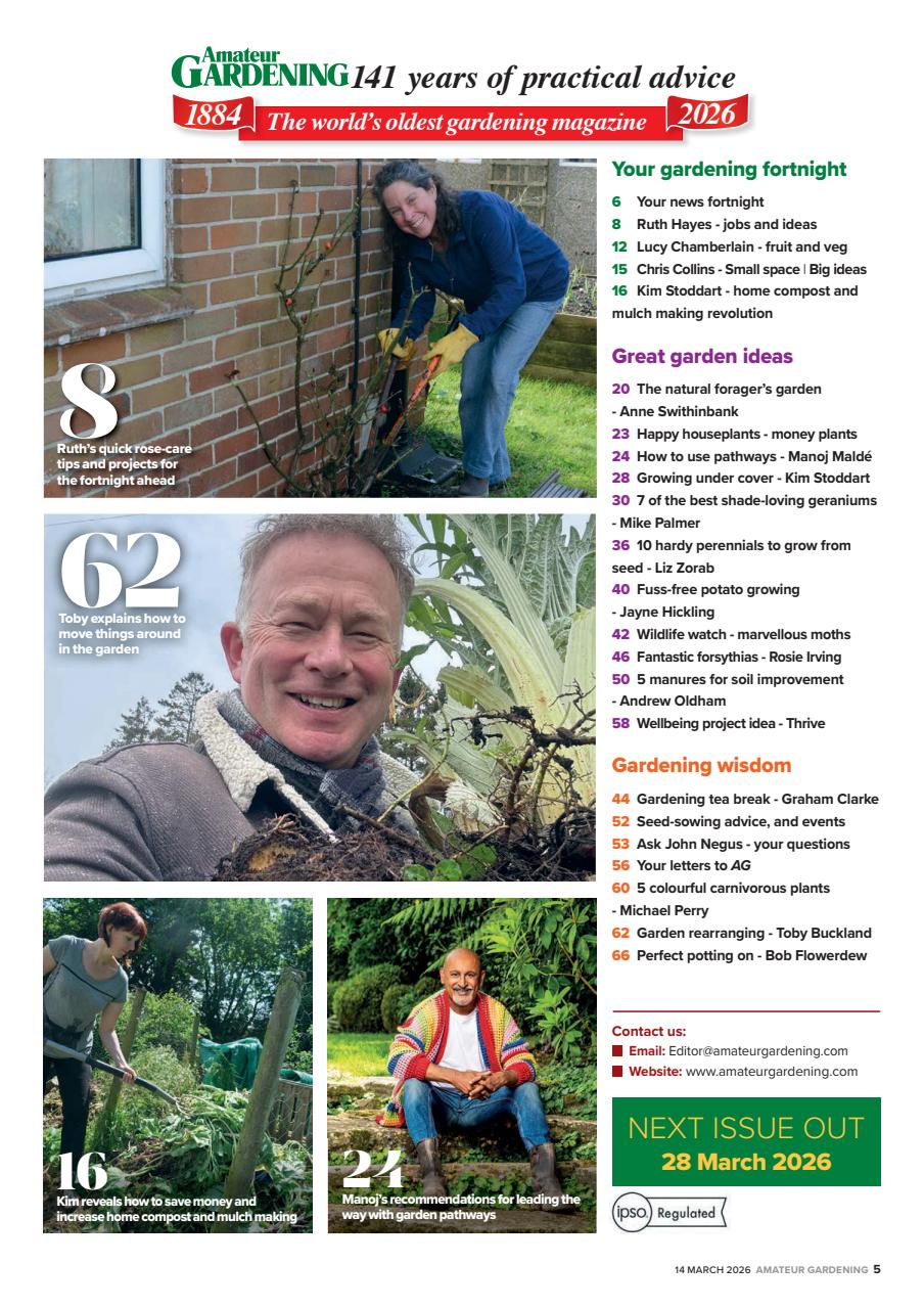 Amateur Gardening Preview Pages
