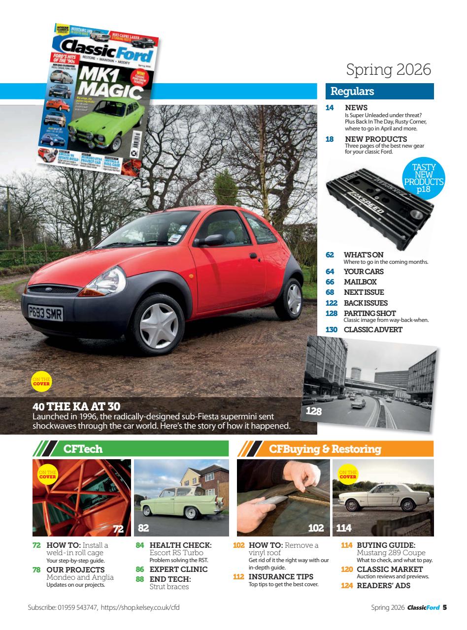 Classic Ford Preview Pages