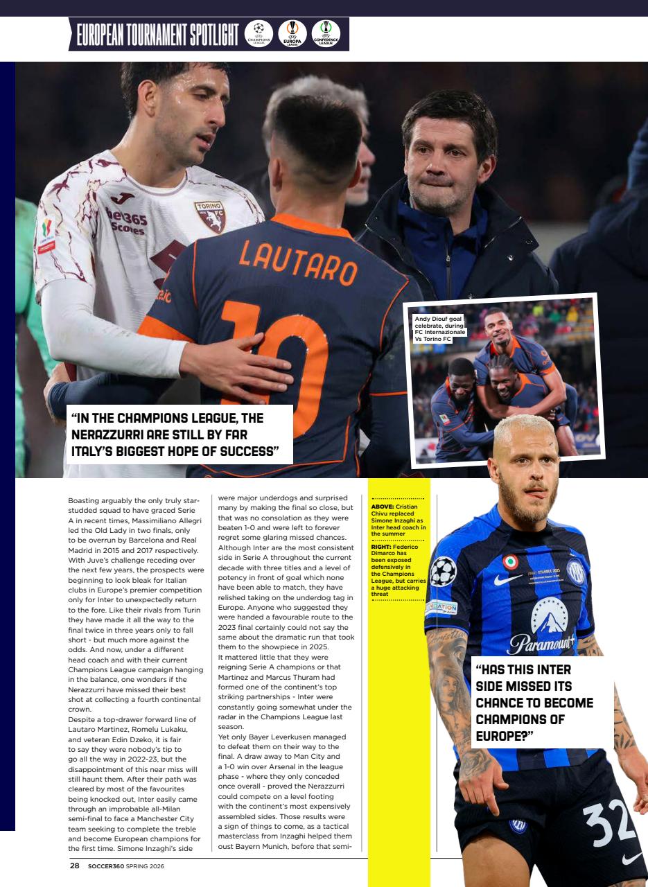 Soccer 360 Preview Pages