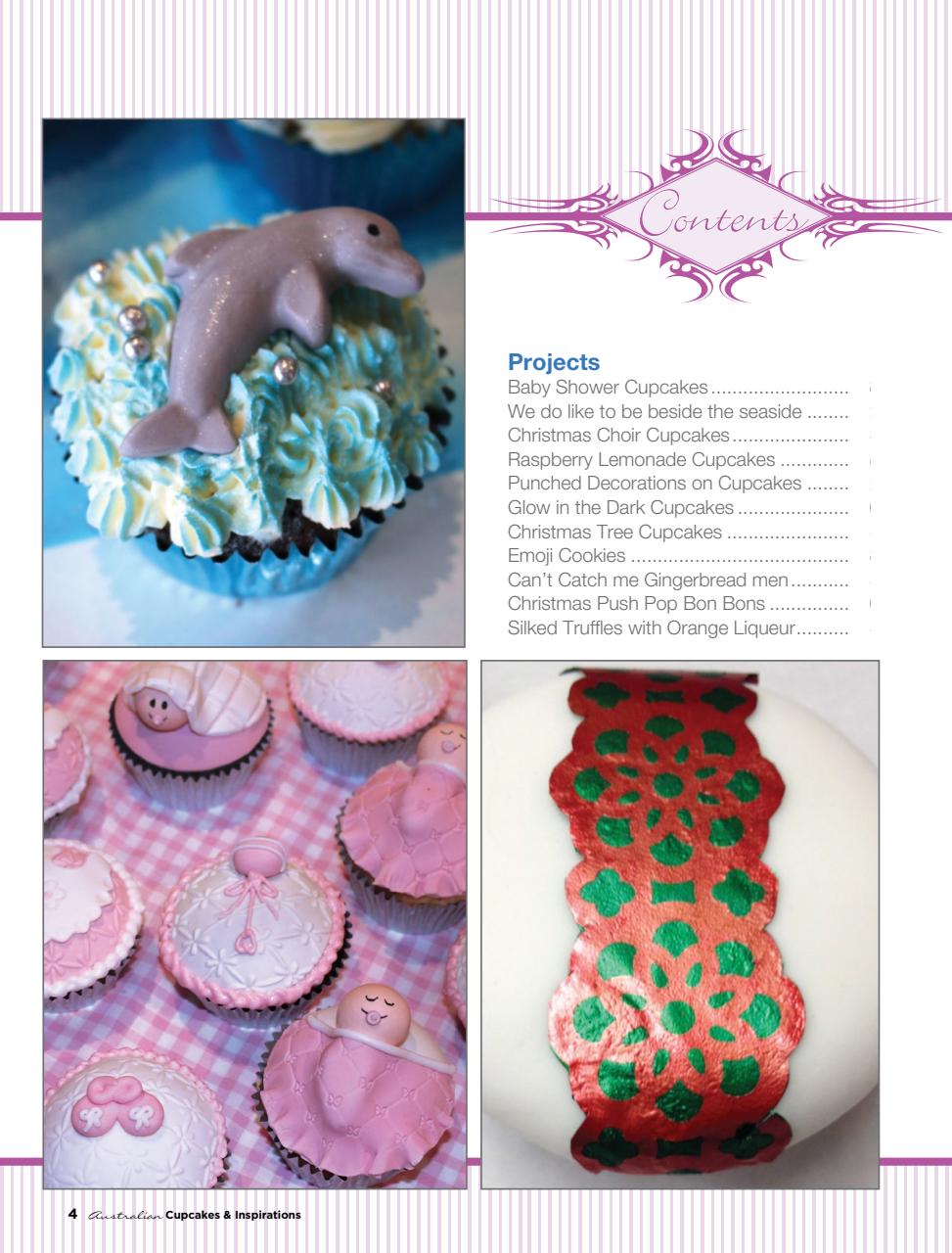 Australian Cupcakes and Inspirations Preview Pages