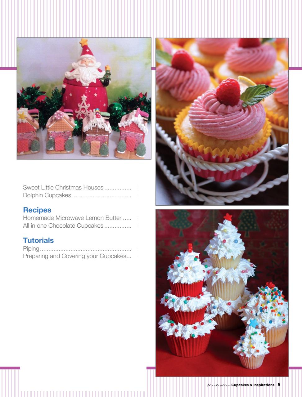 Australian Cupcakes and Inspirations Preview Pages