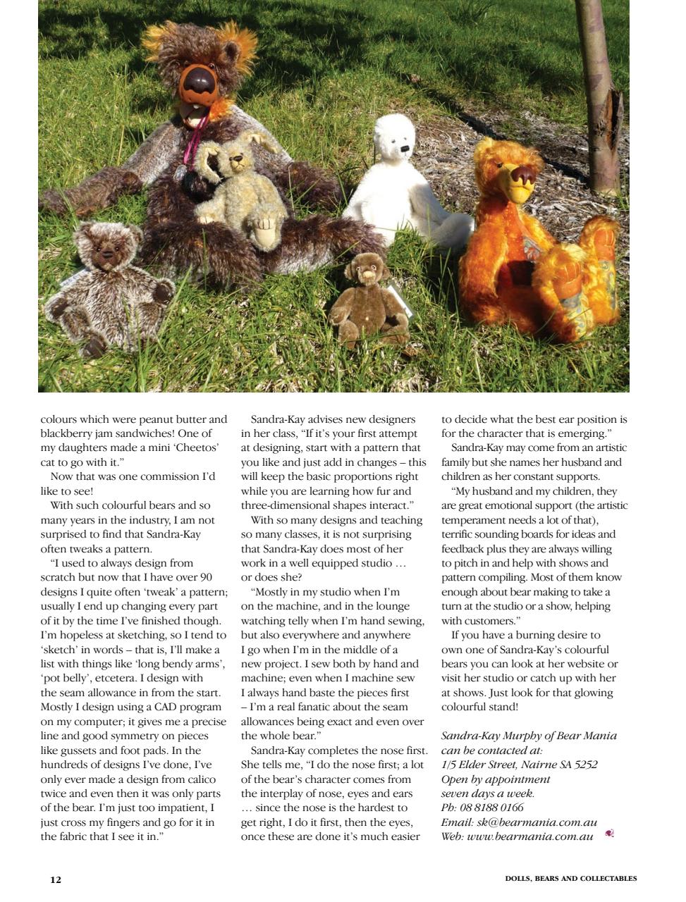 Dolls Bears & Collectables Preview Pages