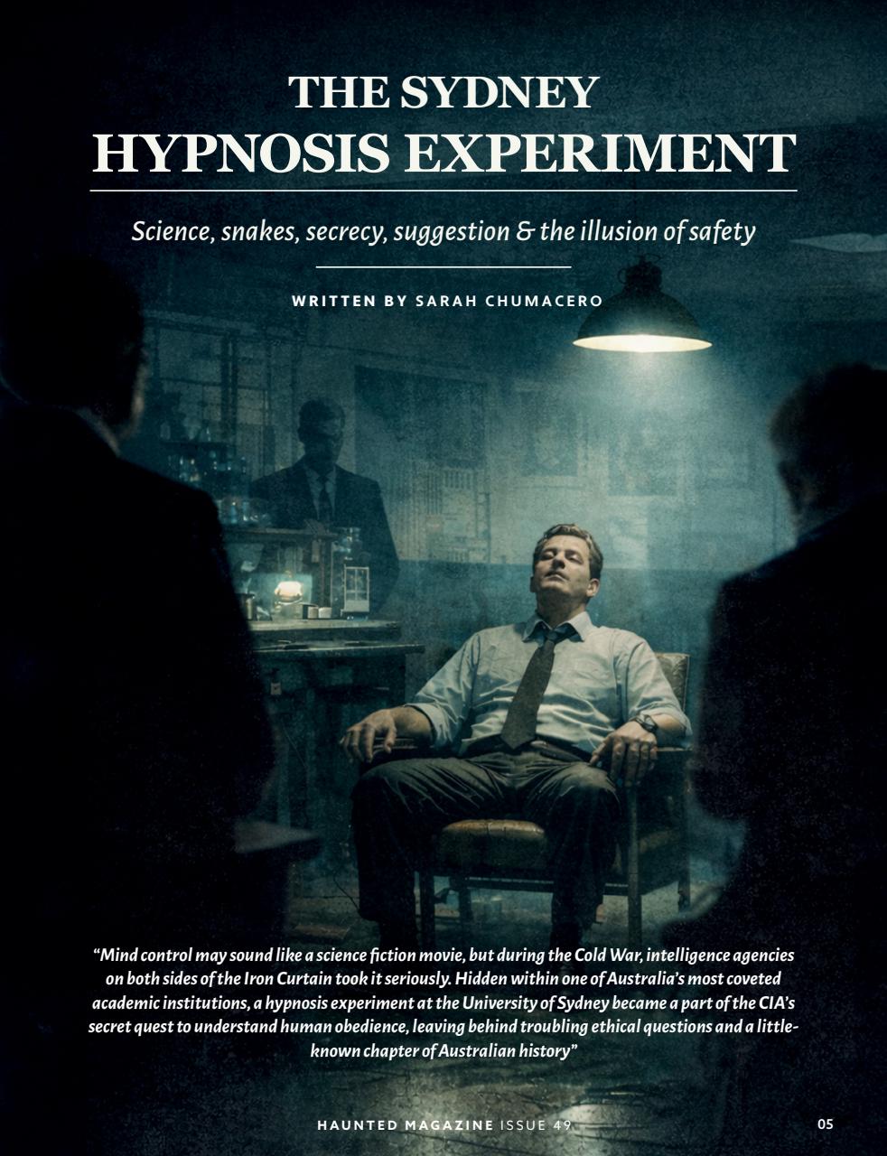 Haunted Magazine Preview Pages