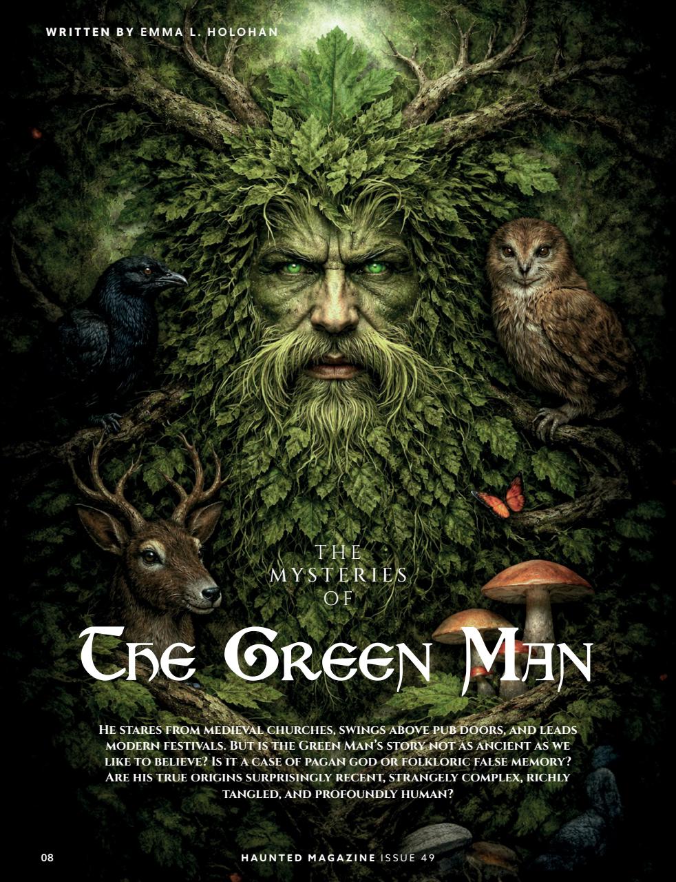 Haunted Magazine Preview Pages