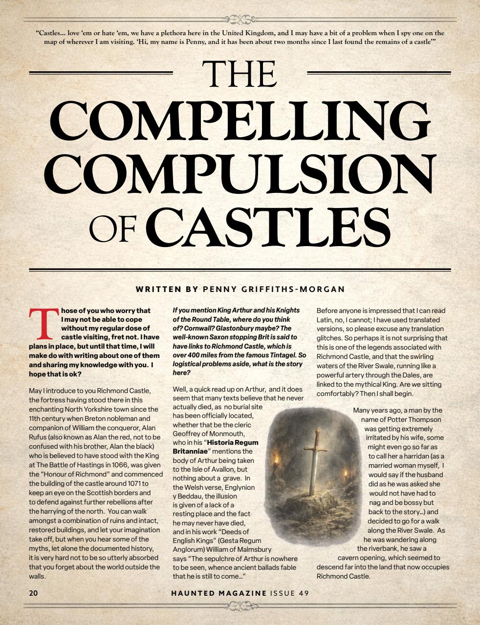 Haunted Magazine Preview Pages