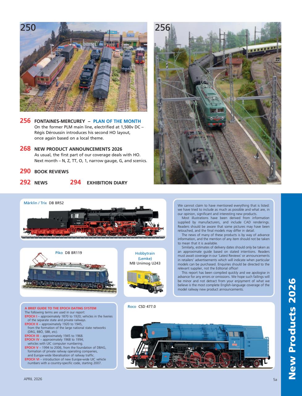 Continental Modeller Preview Pages