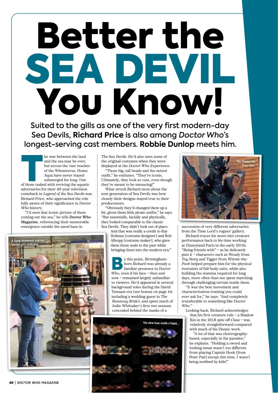 Doctor Who Magazine Preview Pages