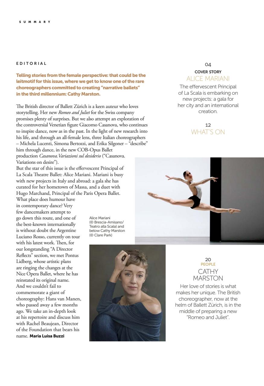 DANZA&DANZA International Preview Pages