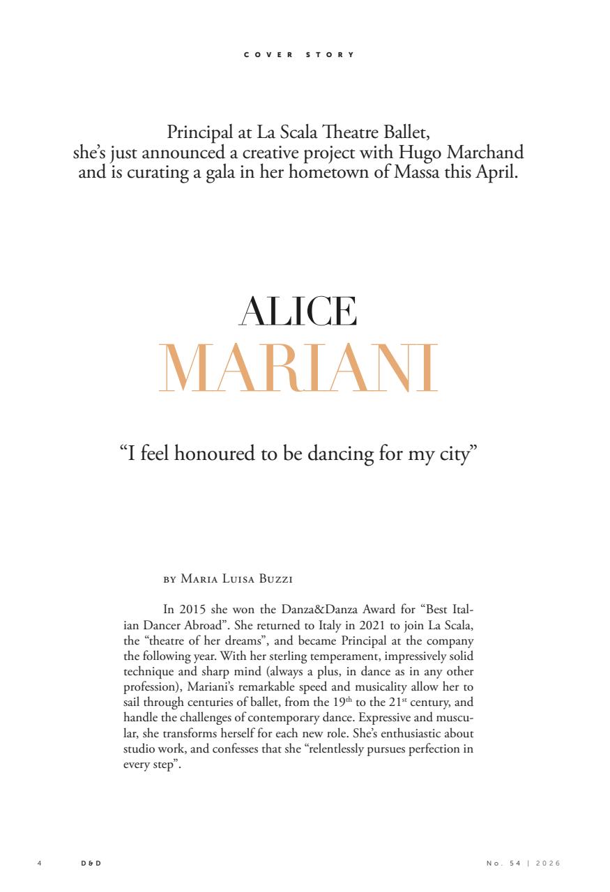 DANZA&DANZA International Preview Pages