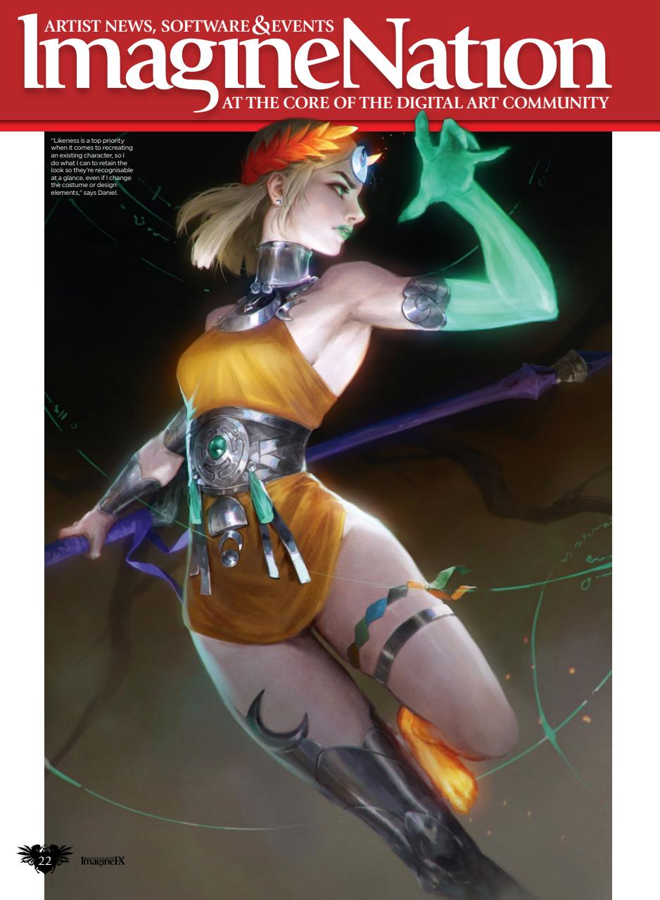ImagineFX Preview Pages