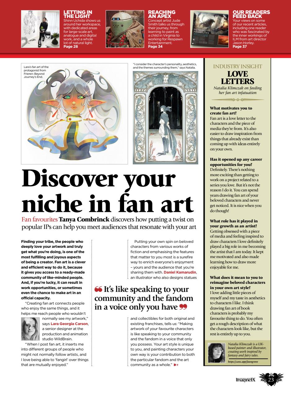 ImagineFX Preview Pages